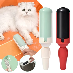 <b>Pet</b> Hair removal Lint Rollers Dog Cat Fur Cleaning Brushes Multi-purpose <b>Sofa</b> Clothes Hair Sticker Roller Sticker Lint removal - Product Image 1