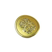 Étiquette de parfum en alliage d'aluminium de luxe, logo 3D personnalisé, écologique, OEM, emblème décoratif personnalisé, décoration artisanale pour bouteille