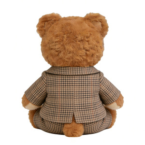 Ours en peluche super doux personnalisé, très populaire, avec tenue à nœud, taille personnalisable, unisexe, vente en gros - Product Image 6