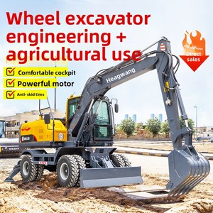 Excavatrice sur roues pour terrains agricoles inaccessibles avec vérin hydraulique <span class=keywords><strong>Bosch</strong></span> Rexroth, garantie de 6 mois - Product Image 2