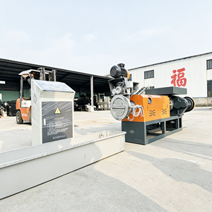 Medium Custom Capacity Calcium Carbonate Filled Hollow Barrel Pelletizer Industrial 300Kg/H Plastic Granulation Plant Maker - Product Image 6