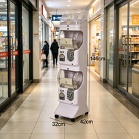 Vente en gros d'usine : Distributeur automatique de Gacha Tomy personnalisé, machine à Gacha japonaise avec vitrine