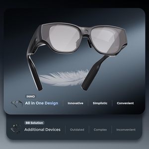 Versión Global INMO AIR3, <span class=keywords><strong>Lentes</strong></span> AR Inteligentes con Micro-OLED, 36 FOV, Pantalla <span class=keywords><strong>Virtual</strong></span> <span class=keywords><strong>de</strong></span> 150 Pulgadas, Procesador Integrado, Asistente <span class=keywords><strong>de</strong></span> IA, Grabación <span class=keywords><strong>de</strong></span> Cámara - Product Image 2