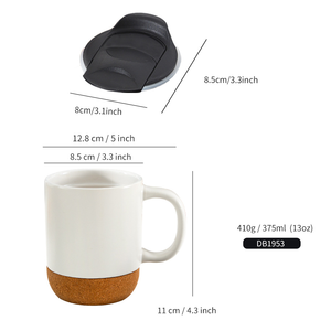 Mug en céramique personnalisé avec logo créatif, cadeau, tasse à café, thé, mug en céramique avec bouchon, cadeaux promotionnels pour le bureau, la maison, l'intérieur - Product Image 5