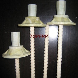 8mm 10mm GRP FRP Fiberglass <b>Plastic</b> Threadeded <b>Rod</b> - Product Image 5