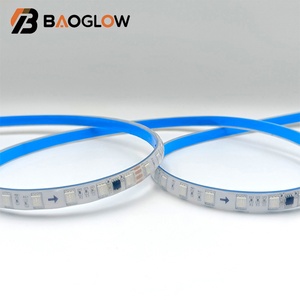 ไฟ LED กันน้ำ IP68 แบบเส้นสี่เส้น สีรุ้ง 24V 12V RGB SMD5050 60led/m แผงวงจร PCB ขนาด 10 มม. ไฟ LED อัจฉริยะ ขายส่ง - Product Image 4