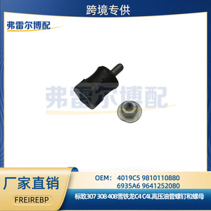 Tubo de Aceite de Alta Presión con Tornillo y Tuerca para Peugeot 307 308 408 Citroen C4L 4019C5 9810110880 Repuesto Original - Product Image 5