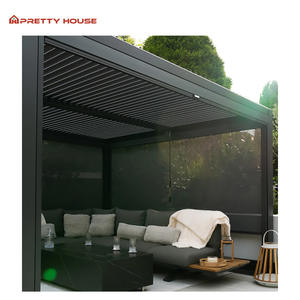 Stores de terrasse <span class=keywords><strong>sur</strong></span> <span class=keywords><strong>mesure</strong></span> à fermeture éclair, stores solaires verticaux motorisés, stores à fermeture éclair pour <span class=keywords><strong>pergola</strong></span> - Product Image 6