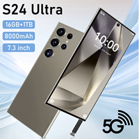 Nuevo S24 Ultra Original, Versión Global Internacional, Teléfono Inteligente 5G LTE CDMA, Resolución HD, Cámara Trasera de 108MP, Francés, Español