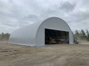 Carpa de Almacenamiento de Doble Estructura Galvanizada por Inmersión en Caliente, Resistente a los Rayos UV, de PVC de 610 g, para Almacenamiento en Regiones con Nieve Intensa - Product Image 3