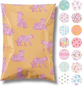 Bolsas Autosellables Resistentes al Agua, Sobres de Envío Color Rosa con Lazo, Resistentes a Desgarros, para Envíos al por Mayor de Pequeñas Empresas - Product Image 6