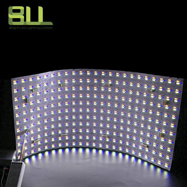 RGBWW Adjustable Flexible 1265LED High Quality Backlight 24V Sheets Soft Panel Led Sheet for Countertop Stone
