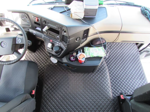Accesorios Interiores de Lujo Hechos a Mano, Tapetes de PVC <span class=keywords><strong>para</strong></span> Camiones Man TGA/TGX/VOLVO FH/DAF/SCANIA/IVECO/Tesla - Product Image 5