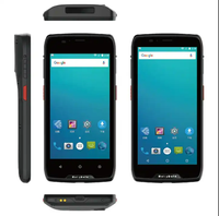 Kolektor Data industri PDA DT0086 IP67 Android9 layar 5 inci sentuh penuh dengan GSM murah gaya 3D CPU stok produk industri