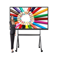 Tableau blanc interactif MTK9679 65 pouces 4 + 32 Go de détection d'air Smart Boards