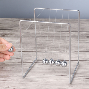 <span class=keywords><strong>Newton</strong></span>'s Culla in acciaio inox pendolo fisica giocattolo ufficio Stress sollievo da ufficio regalo Zen aziendale - Product Image 2