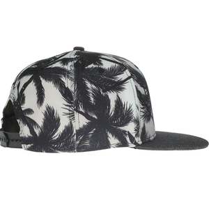 Chapeau Snapback à 6 panneaux en maille de style sportif imprimé par sublimation personnalisée 100% coton avec toile et polaire pour les performances en plein air - Product Image 3