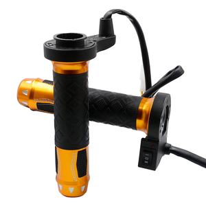 Kak — poignées chauffantes pour <span class=keywords><strong>moto</strong></span> électrique, 1 paire, 22mm de diamètre, d'accélérateur, <span class=keywords><strong>poignée</strong></span> chauffante 12v - Product Image 2