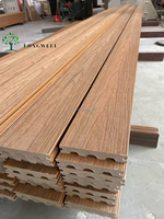 Catégorie de produit Composé en plastique en bois extérieur imperméable (WPC) Co-extrusion Decking extérieur