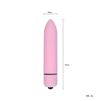 Sexspielzeug für Frauen Klitoris-Stimulator Wasserdicht Batteriebetrieben 10 Geschwindigkeiten Mini-Bullet-Vibrator