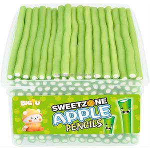 <span class=keywords><strong>Caramelle</strong></span> Gommose Halal alla Frutta, <span class=keywords><strong>Lunghe</strong></span> e Aspre, al Gusto di Liquirizia, in Confezione Grande, Alta Qualità, Produttori OEM/ODM - Product Image 2