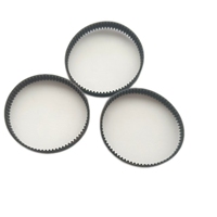Courroie synchrone industrielle en caoutchouc néoprène durable MXL18T de 7 mm de largeur pour mini-moteur et système d'entraînement mécanique