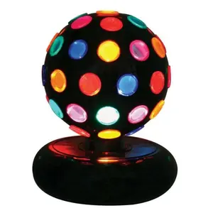 Lampe de bureau colorée étanche de 6 pouces, lumière de fête de salon disco, lumière de disco de fête de DJ