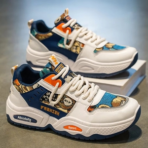 Nouvelles baskets décontractées en toile pour hommes, prix de gros, chaussures de sport rehaussantes, respirantes, polyvalentes, au design tendance et robuste pour jeunes - Product Image 2