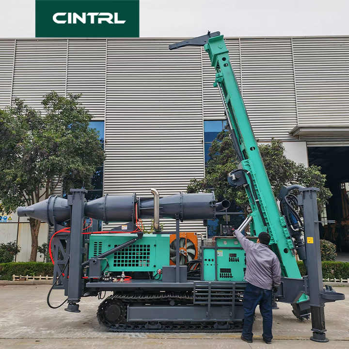 Small Rig Hub Industry Leading Small Mining Pneumatic Horizontal Power Head RC Drill ...