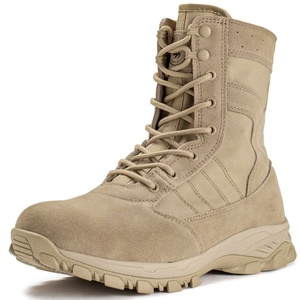 Botas Ligeras Color Caqui Antiarena de Corte Alto para Entrenamiento Táctico en Invierno y Desierto - Product Image 1
