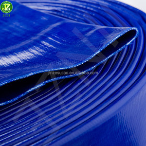 Haute pression diamètre 80mm 90mm100mm 110mm 120mm 3-6 pouces personnalisé Flexible Durable PVC Layflat Agriculture pompe d'arrosage <span class=keywords><strong>tuyau</strong></span> - Product Image 2