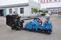 Pompe à boue hydraulique à trois pistons série BW ZhongTan BW250/BW450/BW850 Électrique/Diesel 6MPa pour forage de puits