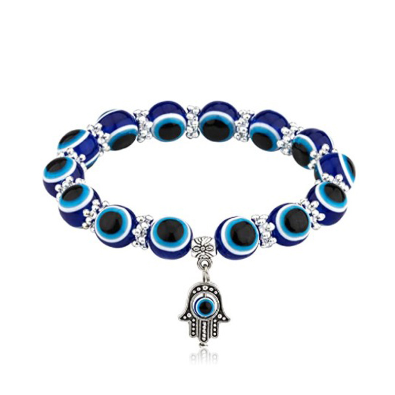 2025 New Hot Sale Blue Eye Bracelet Beads - Handmade Mexican
