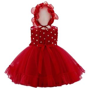 Burgundy Baby Dress - 2025 New Design Long Sleeve A-Line