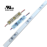 Module de lumières Led sur rail 1 an, bon marché, Installation de feux Led 12v, 7 pièces par mètre pour signalisation numérique
