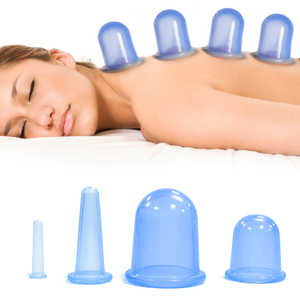 Ensembles de thérapie par ventouses Silicone <span class=keywords><strong>Anti</strong></span> <span class=keywords><strong>Cellulite</strong></span> tasse soins de santé aspiration sous vide tasses de Massage ensembles de ventouses pour le visage corps usage domestique - Product Image 4