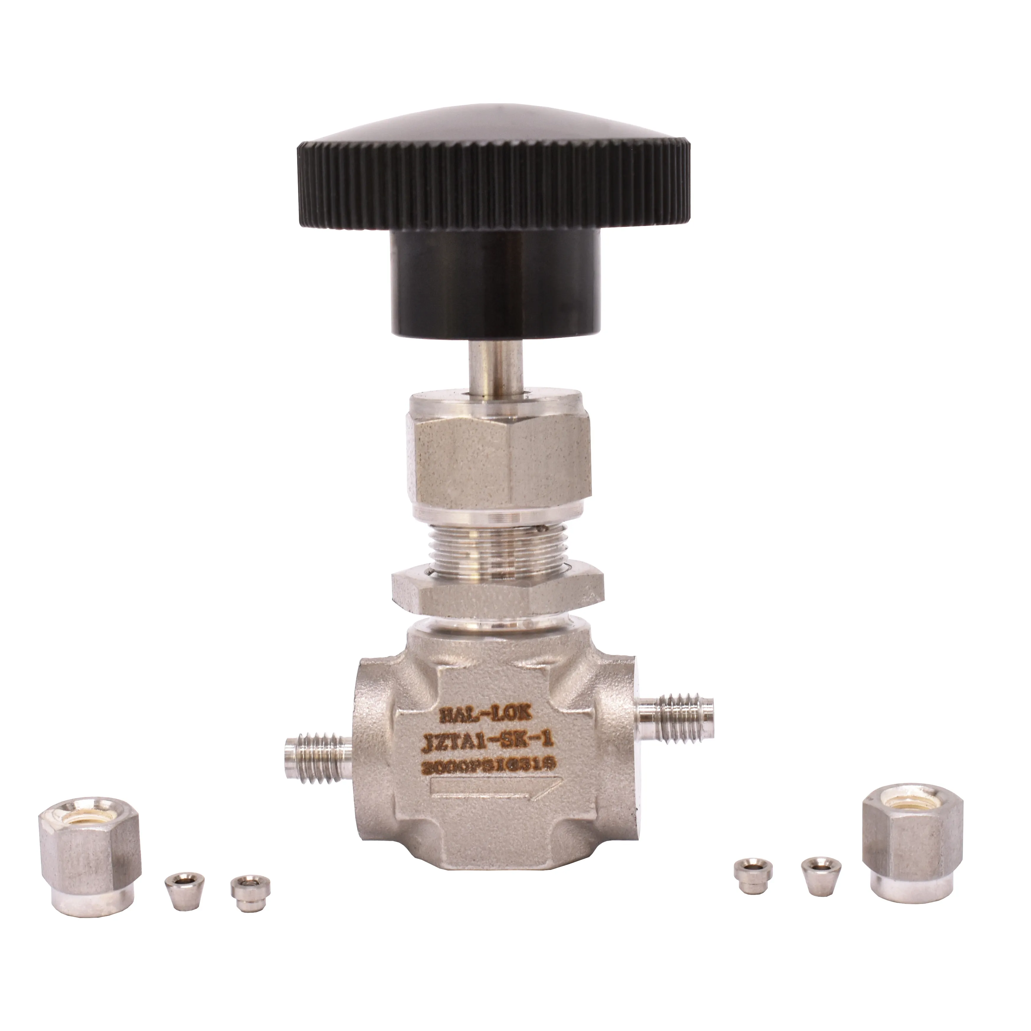 Integral Bonnet Forged Stainless steel 316L Needle Valves Double Ferrules Needle Valve