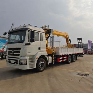 Grue télescopique montée sur camion Shacman Delong 18m 6X4 à plateau pour les opérations de sauvetage et d'ingénierie sur le terrain - Product Image 6