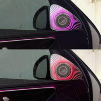 Nouveau Haut-parleur Tweeter Rotatif 4D/5D 64 Couleurs Original pour Mercedes Classe E W214, Haut-parleur de Voiture Lumineux LED RGB, Remplacement de Klaxon