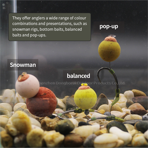 Boilies Ibridi da 15mm a Bassa Galleggiabilità per la Pesca alla Carpa, Rig Snowman, Esche da Fondo, Esche Bilanciate e Pop-ups - Product Image 3