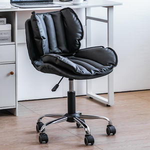 Muebles modernos de fábrica, cuero de Color personalizado, altura ajustable de lujo, oficina, Jefe, sala de reuniones, <span class=keywords><strong>barber</strong></span>ía, silla giratoria - Product Image 3