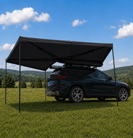 Tente de toit de voiture Yingji 270 degrés, imperméable, en toile Oxford, avec cadre en aluminium, quatre saisons, coque rigide, une chambre, ouverture rapide automatique