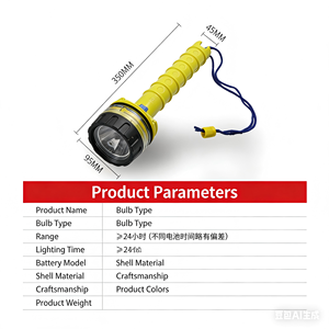 Outdoor Waterproof Torch Long-lasting Professional-grade Underwater High-intensity Non-slip Handheld LED Ultra-bright - Product Image 2