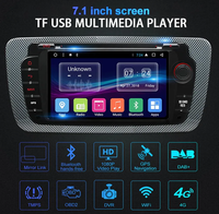Android 1din Car DVD Radio Navigation GPS 2 Din écran radio Audio lecteur multimédia pour Seat Ibiza 6j 2009-2013