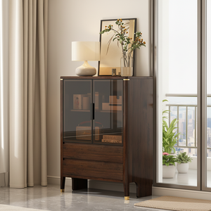 <span class=keywords><strong>Credenza</strong></span> Moderna di Lusso con Luci LED e Ante in Vetro, Vetrina per Arredamento <span class=keywords><strong>Soggiorno</strong></span> - Product Image 3