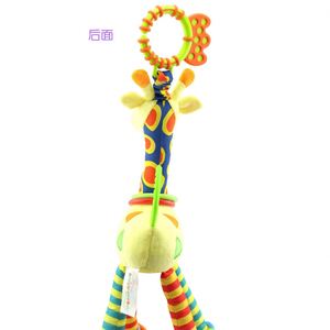 Jouets suspendus à hochet doux pour bébé avec carillons éoliens, jouets en peluche pour poussette, siège auto, berceau, cadeau pour nouveau-nés et tout-petits - Product Image 1