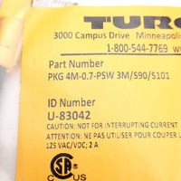 Stock Neuf Authentique PKG 4M-0.7-PSW U-83042