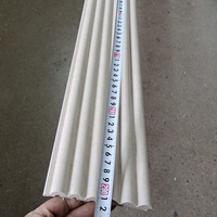 Nuevo producto madera alternativa PS panel de pared de carbón PVC 3D PS panel de pared Decoración