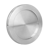 Bride à visser ISO en acier inoxydable SS304 304L 316L DIN 28404 ISO 1609 pour système sous vide