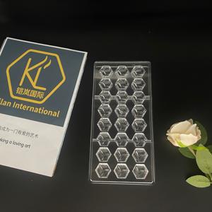 แม่พิมพ์ขนมช็อกโกแลตแบบหนาปรับแต่งได้ของไคหลาน |   แม่พิมพ์พลาสติกโพลีคาร์บอเนตนำเข้าสำหรับเบเกอรี่ - Product Image 1